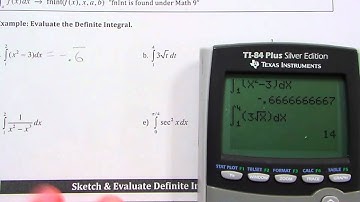 Calc Notes 6.0 - Evaluating Integral Using TI Calculators.mp4