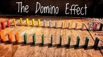 The Domino Effect | Slow Motion | Relaxing