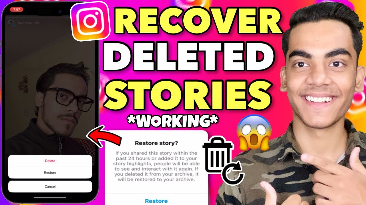 How To Recover Deleted Instagram Story 2025 | Instagram Deleted Story Wapis Kaise Laye - YouTube