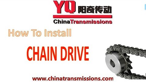 How To Install Chain Drive?