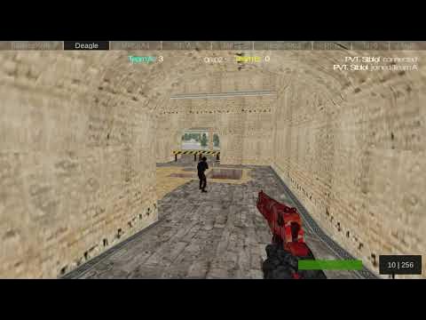 Climbing on the roof of the bunker of Crazy Shooters 2 through a secret  path (endless game) 