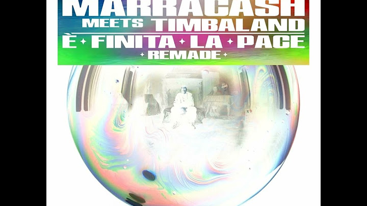 [TIMO presents] MARRACASH meets TIMBALAND – È finita la pace