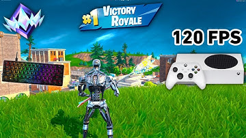Fortnite Unreal Ranked Reload On Xbox Series S | Keyboard & Mouse Gameplay | 120 FPS | 4K