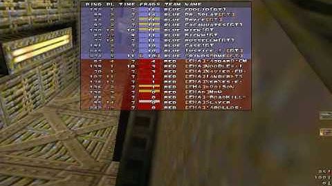 Quake Team Fortress (QWTF) - Gothic Terror vs. Evil Hurricane Angels V, pt. 1