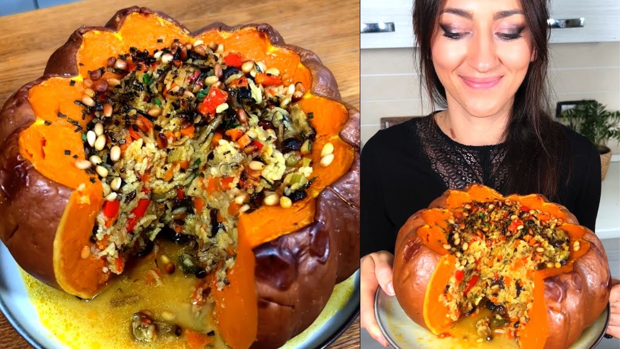 Prendi una ZUCCA, aprila, e farciscila cosí...!! 😮😮