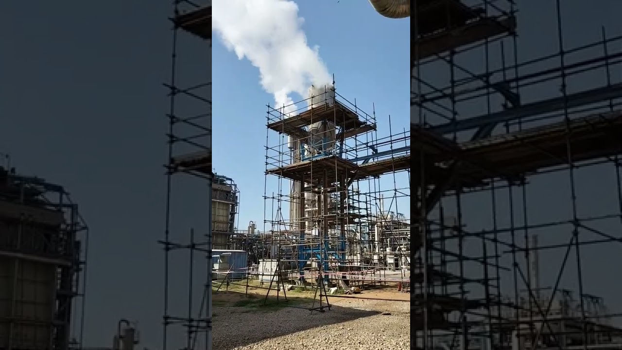 Seam Vent Silencer (Medium Pressure Steam) | NRTEC CO LTD. | Test Run Activity | Piping | Steam