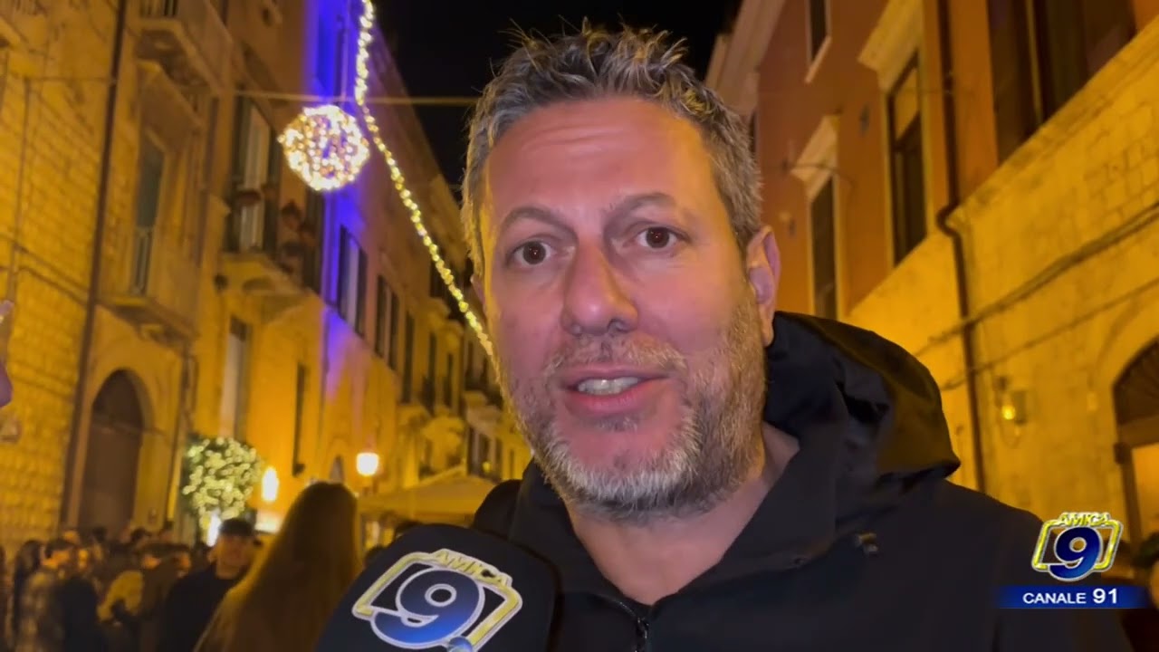 La vigilia di Natale vissuta a Barletta: l'evento di Assopromo Dj fa ballare il centro storico