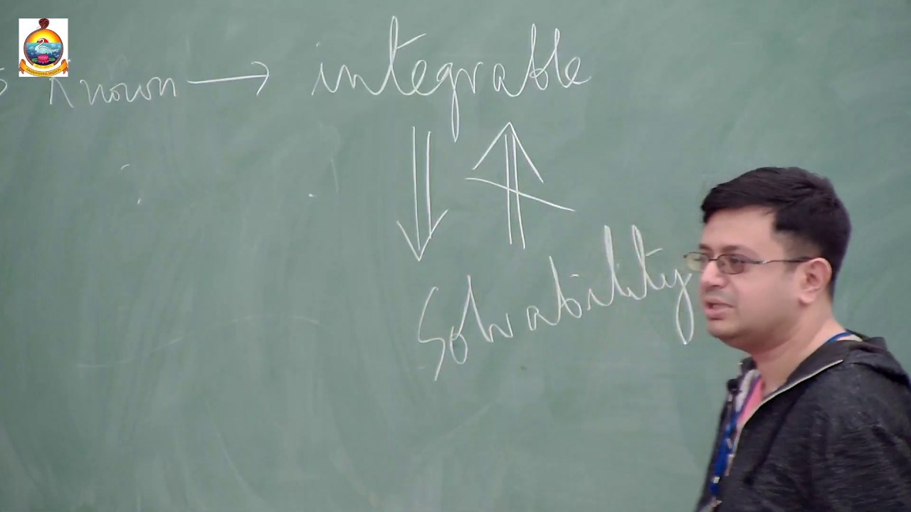 Dr. Shamik Gupta : Lecture 2 : Nonlinear Dynamics