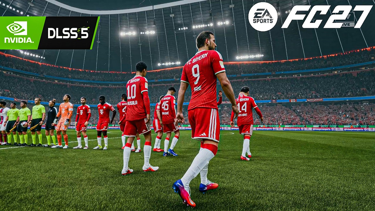 EA FC 27 - Bayern Munich vs PSG | DLSS 5 Gameplay [RTX 5070]