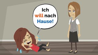 Deutsch lernen | Mia RASTET aus im INTERNAT!