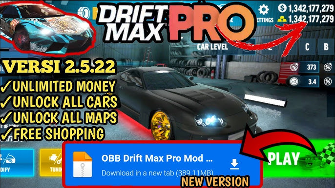 Drift Max Pro MOD Download do APK v2.5.9 (dinheiro ilimitado)