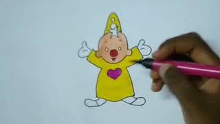 How to draw Bumba bumba drawing clowndrawing