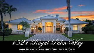 Tour a $4.25M Golf Course Estate in Royal Palm Yacht & Country Club screenshot 1