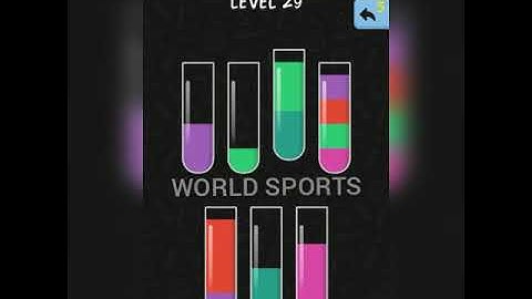 Water Color Sort Game....level-29....