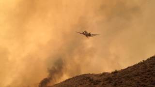 Air tanker drop