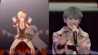 Tsukasa with his VA doing THE MOVE from Tondemo Wonderz compilation