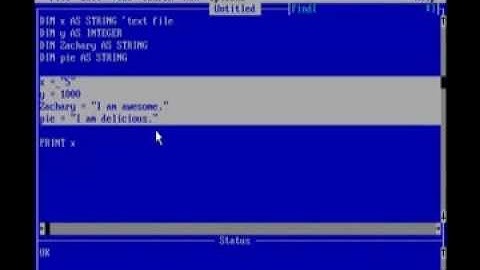 QB64 Tutorial 3 - Variables and Data Types
