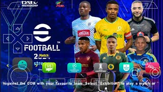 Release! eFootball PES 2024 PPSSPP MOD DSTV PRIMIERSHIP PSL New Transfers & Kits 24/25 4K Graphics