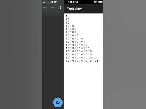 Number pattern using nested for loop in javascript || By user input ...