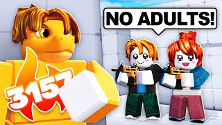 I Snuck Into KIDS ONLY Rivals Clan!