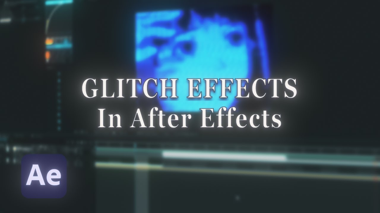 3 Random Glitch Effects For Your Edits | After Effects Tutorial - YouTube