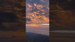 Sunrise on the mountain top