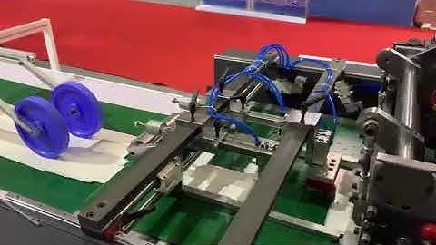 XY800 Window patching machine with creasing and corner cutting