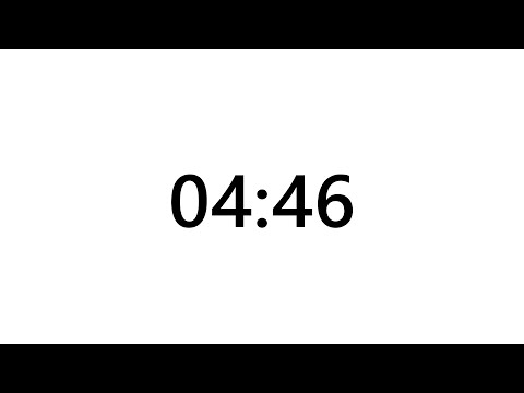 Timer for 4 minutes and 46 seconds