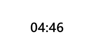 Timer for 4 minutes and 46 seconds