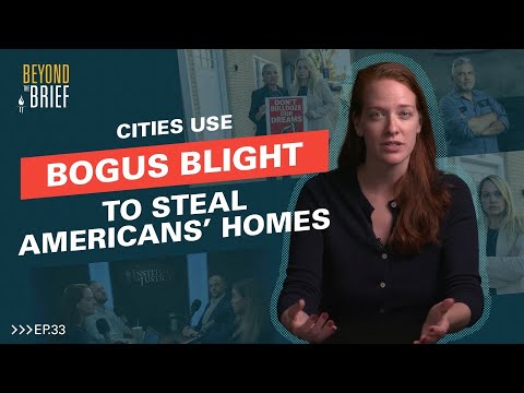 Stealing Homes Through Blight