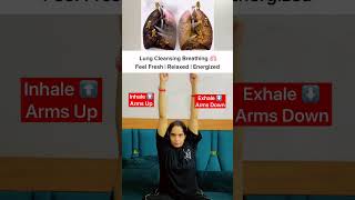 Lung Cleansing Breathing Exercise 🌬️🫁 | Improve Oxygen Level & Feel Fresh Naturally