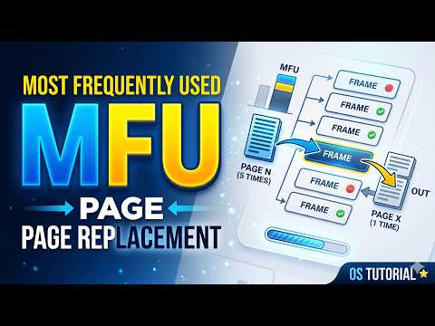 MFU Page Replacement Explained | Most Frequently Used Algorithm in OS