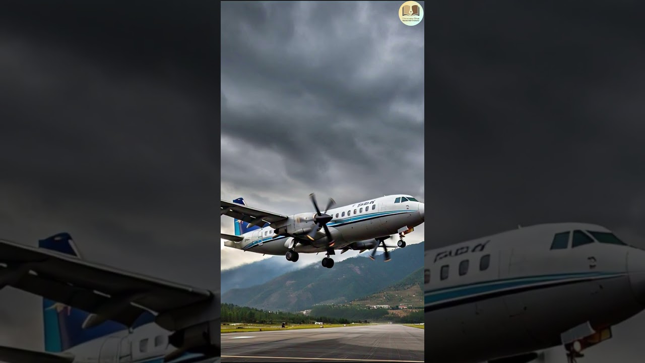 पारो एयरपोर्ट, पायलट्स का खौफ! #aviation #paroairport #bhutan #plane #pilot #airport #facts #fact