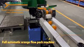 Full automatic orange flow pack machine Soontrue