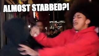 Arky & Yugi Attacked By Stream Sniper With Knife
