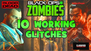 Black Ops 4 Zombie Glitches - 10 Working Zombie Glitches (ALL MAPS) - BO4 Zombies Glitches