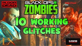 Black Ops 4 Zombie Glitches - 10 Working Zombie Glitches (ALL MAPS) - BO4 Zombies Glitches