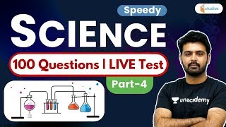 General Science | Speedy Science 100 Questions Live Test (Part -4) | GS by Aman Sir screenshot 1