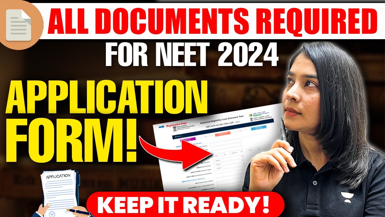 NEET 2024 Application Form List of Documents Required neet neet2024