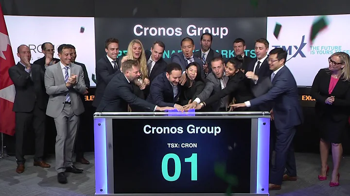 Cronos Group Inc. Opens Toronto Stock Exchange, June 15, 2018