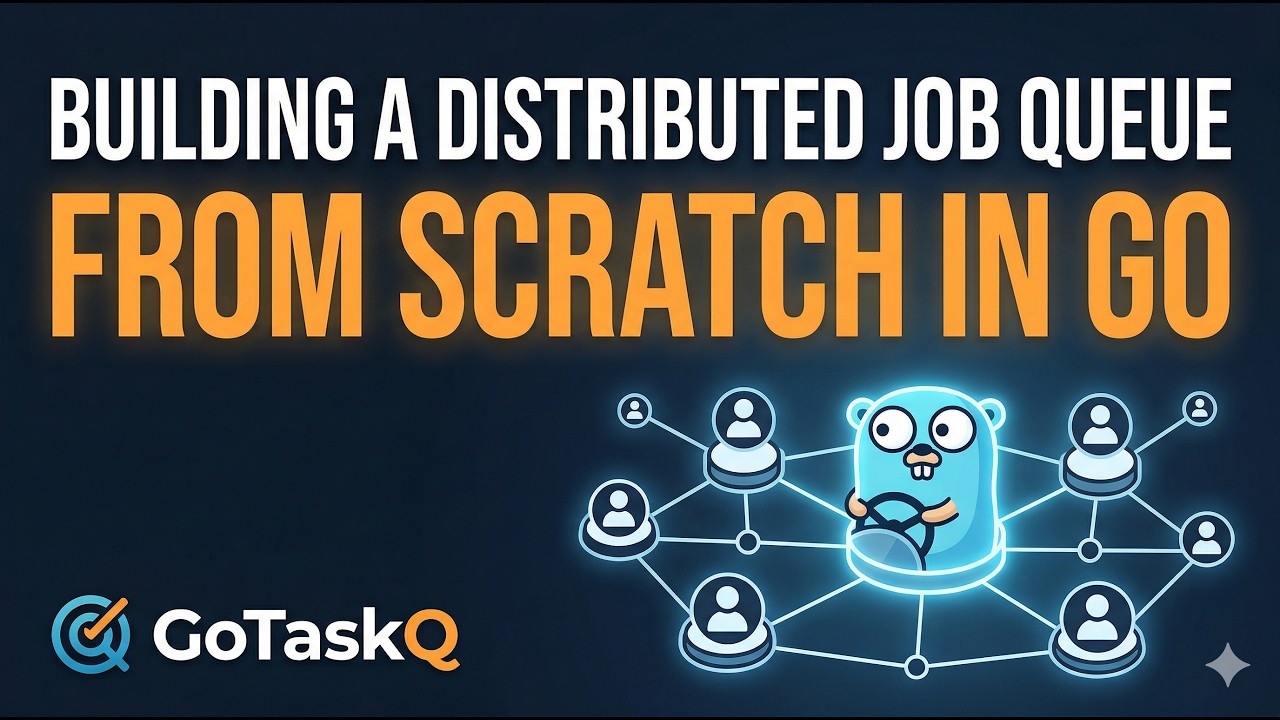 Building a Distributed Job Queue in Go from Scratch | GoTaskQ P-5 - YouTube
