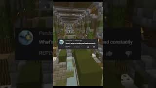 Minecraft READING MY HATE COMMENTS! 😭 #shorts #pngtuber