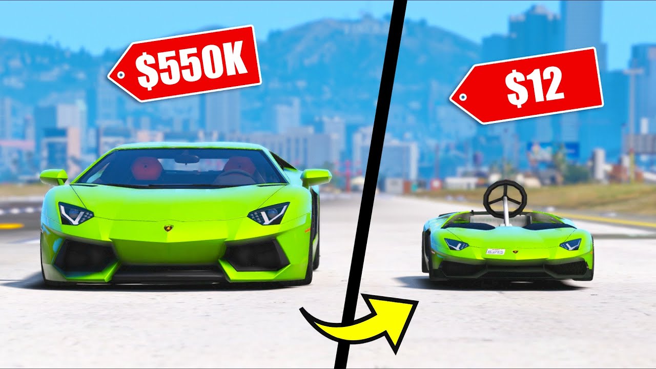 I went to buy a Aventador, and... I GOT SCAMMED!! (GTA 5