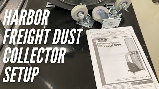 Harbor Freight Dust Collector Setup Guide - EASY!