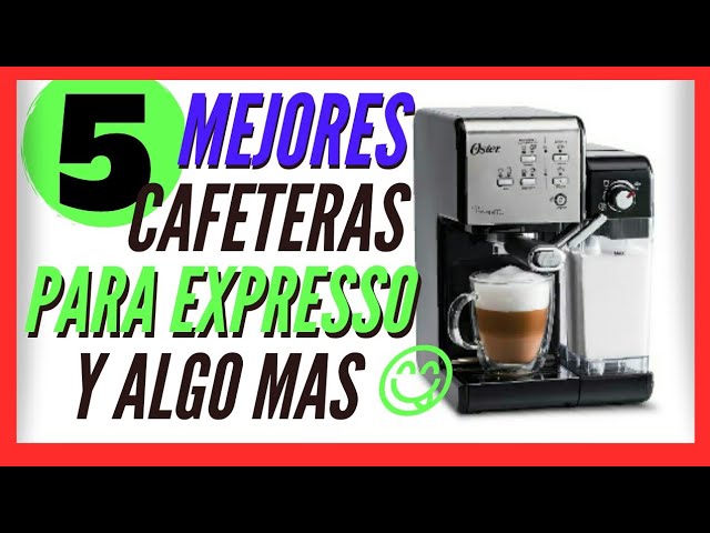 Las 5 MEJORES CAFETERAS ESPRESSO para casa// Cafeteras MODERNAS 2021 (SOLO  para AMANTES del café) - YouTube