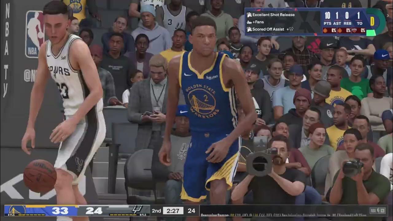 MY CAREER GSW VS SPURS NBA2K24 YouTube my-career-gsw-vs-spurs-nba2k24-youtube
