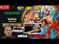 LIVE Pokemon Rips! HUNTING FOR GOLD! TOP MEGA HIT = PRIZE !