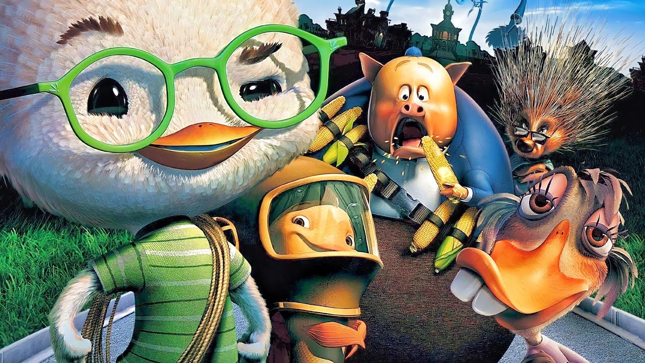 Young Chicken Little throws his small town into panic by claiming the ...