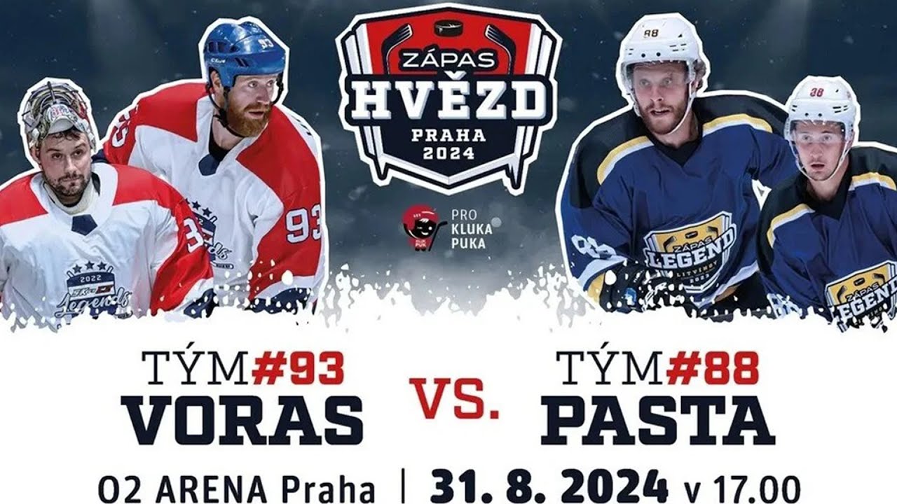 Utkání Hvězd: TEAM Voras vs. TEAM Pasta  -2.třetina (31.8.2024)