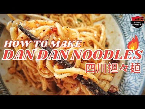 Video: Dan Dan Noodles By Mohl Být Perfektní Jarní Večeří